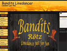 Tablet Screenshot of bandits-linedancer.de